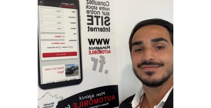 « Cinq ans après, je retrouve des clients qui reviennent pour vendre ou acheter un nouveau véhicule », Bilal El Hayani, licencié Mon agence automobile.fr à Agen depuis 2017