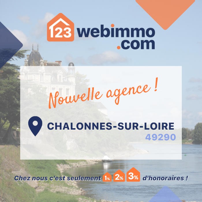 Un ancien courtier en crédits ouvre une agence 123Webimmo.com à Chalonnes-sur-Loire