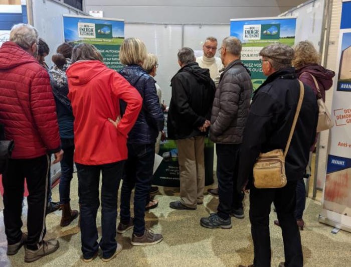 Un salon couronné de succès pour le franchisé Mon Energie Autonome de Lannion