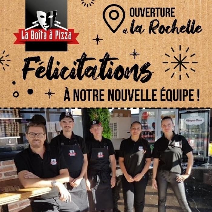 La Boite à Pizza débarque à La Rochelle