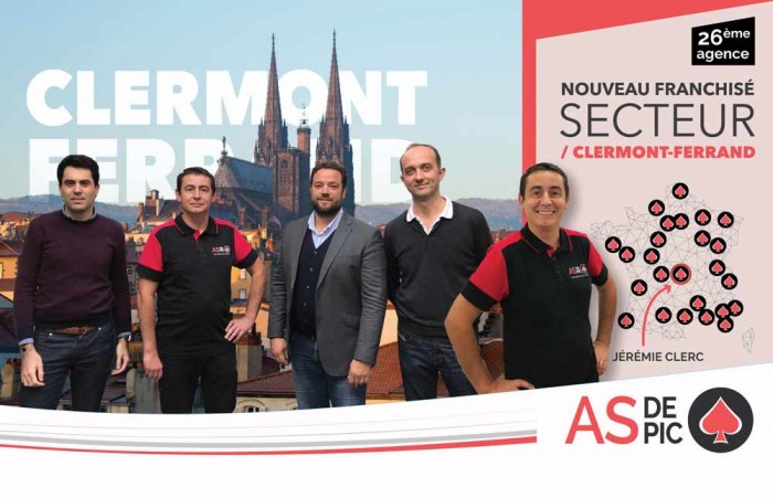 AS DE PIC ouvre sa 26e agence à Clermont-Ferrand