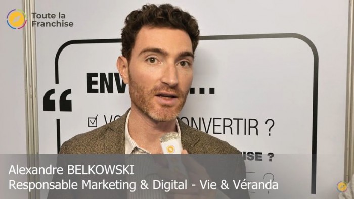 « Nous avons aujourd'hui encore beaucoup de secteurs très intéressants, très porteurs, qui ne sont pas couverts », Alexandre Belkowski (responsable marketing et digital Vie & Véranda)