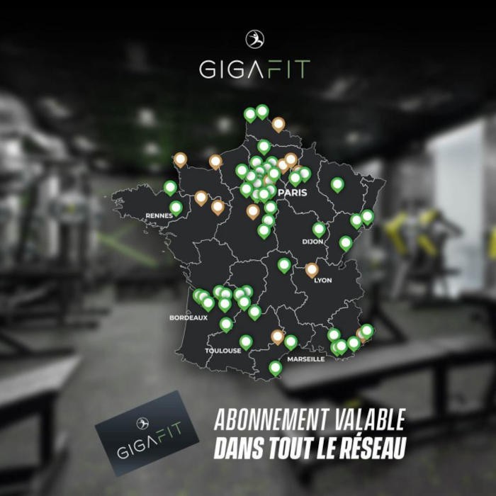 Gigafit : un seul abonnement pour accéder à l’ensemble du réseau