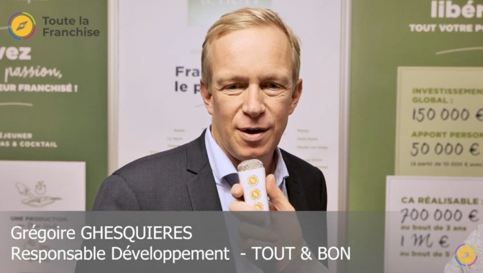 « Nous espérons ouvrir une dizaine de nouveaux établissements en 2023 », Grégoire GHESQUIERES (développeur réseau TOUT&BON)