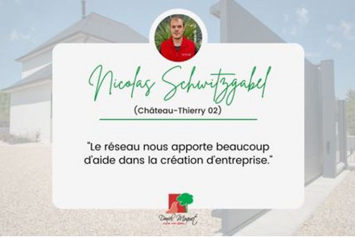 Daniel Moquet signe vos allées : un apprenti devient gérant à Château-Thierry