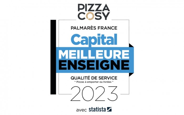 Pizza Cosy élue « meilleure enseigne » par le magazine Capital