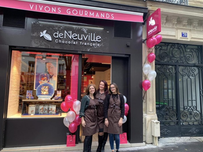 L’enseigne de chocolaterie De Neuville poursuit son expansion