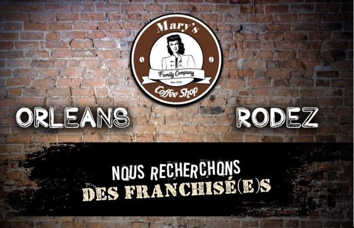 Mary’s Coffee Shop recrute des franchisé(e)s à Orléans et Rodez