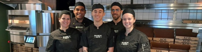 Inauguration du 60e restaurant Basilic & Co