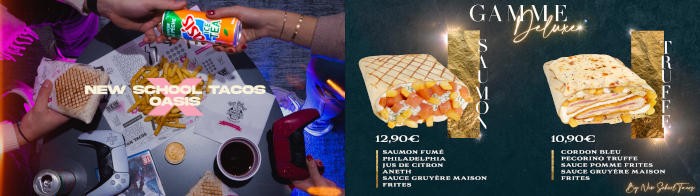 New School Tacos termine 2022 en beauté avec deux opérations marketing