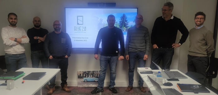 Blue 2.0 a rencontré des candidats à la franchise en décembre