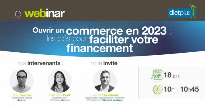dietplus organise un webinaire sur le financement de projet
