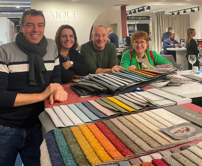 La franchise Quartier des Tissus était au salon Heimtextil 2023