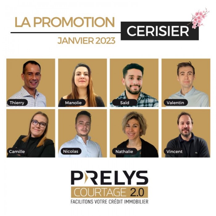 Prelys Courtage étoffe son réseau grâce à la promotion Cerisier
