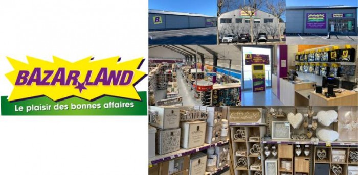 Inauguration d’un nouveau magasin Bazarland à Manosque