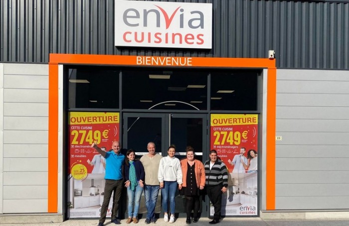 2023 : déjà 3 nouveaux magasins Envia Cuisines