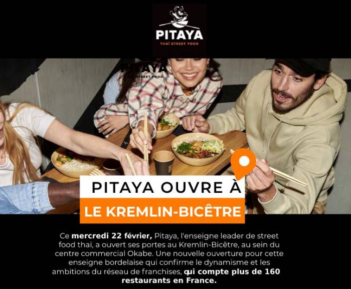 Pitaya s’implante au Kremlin-Bicêtre