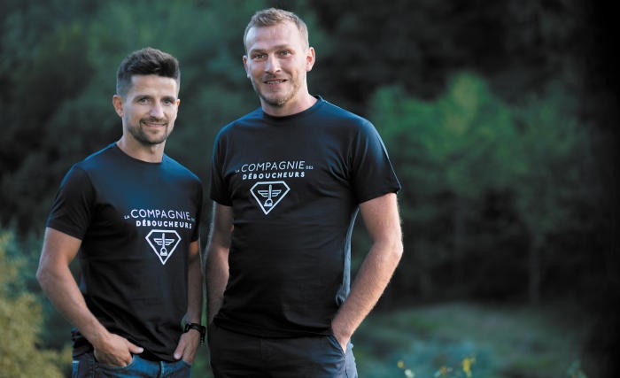 « Notre objectif : maintenir notre position de leader et devenir l’acteur de référence de notre secteur d’activité », Benoît Magand et Grégory Bonhomme, fondateurs de la franchise La Compagnie des Déboucheurs