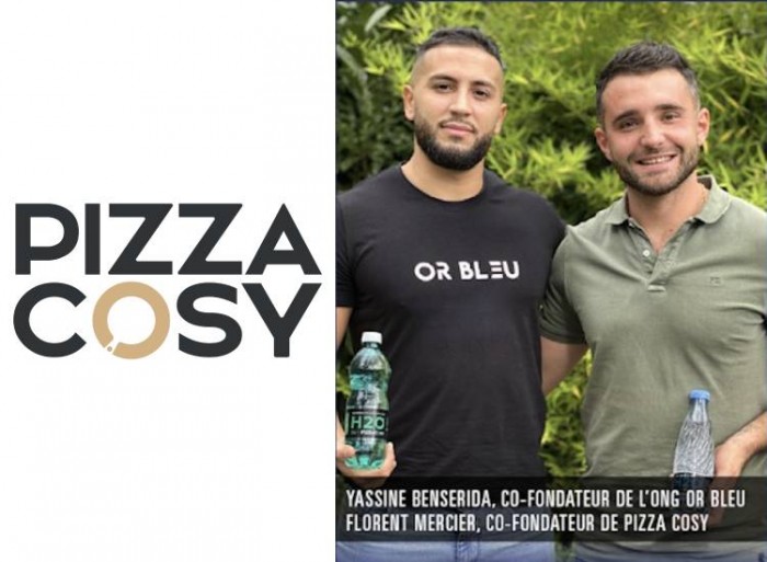 Engagement reconduit entre Pizza Cosy et l’ONG Or Bleu