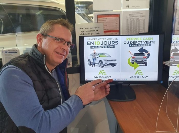 « J’ai été séduit par la stratégie de développement : ne pas ouvrir des agences juste pour ouvrir mais pour pérenniser le réseau », Rémy Nagot (franchisé AutoEasy Vannes)