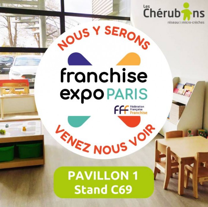 Les Chérubins confirme sa présence au salon Franchise Expo Paris 2023