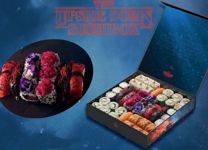 Stranger Things : Sushi Shop lance The Upside Down Sushi Box