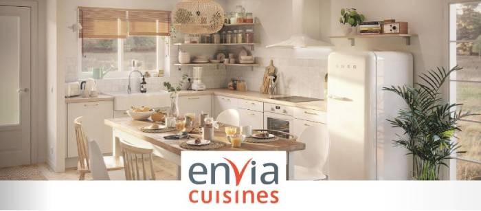 Un tout nouveau magasin Envia Cuisines à Angers