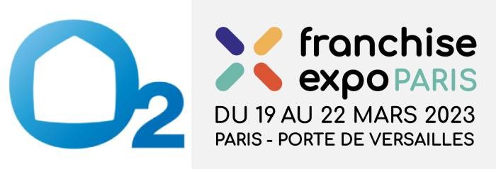 O2 participe au salon Franchise Expo Paris 2023