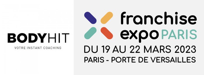BODYHIT expose au salon Franchise Expo Paris 2023