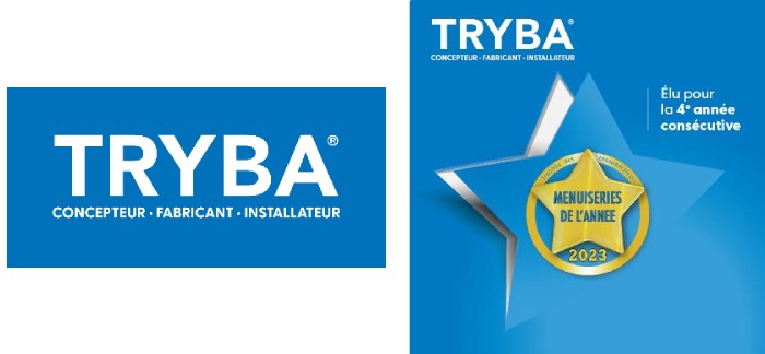 TRYBA élue Meilleures Menuiseries de l’année 2023