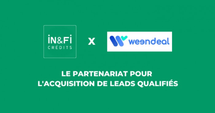 IN&FI Crédits : partenariat renouvelé avec le fournisseur de leads Weendeal