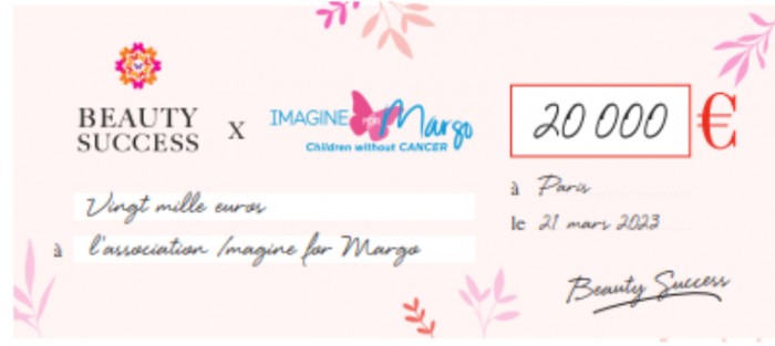 Beauty Success soutient l’association Imagine for Margo
