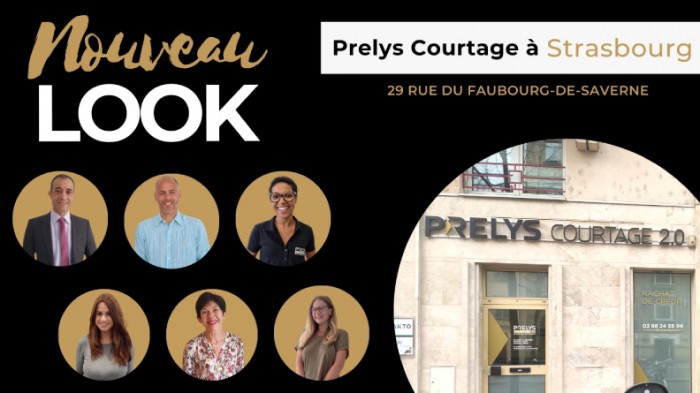 Prelys Courtage de Strasbourg se refait une beauté