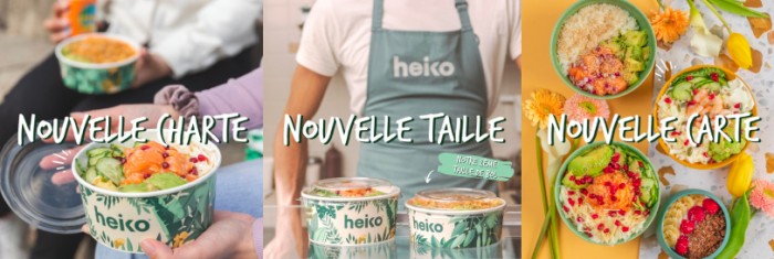 Heiko dévoile sa carte et sa nouvelle charte dans tous ses restaurants
