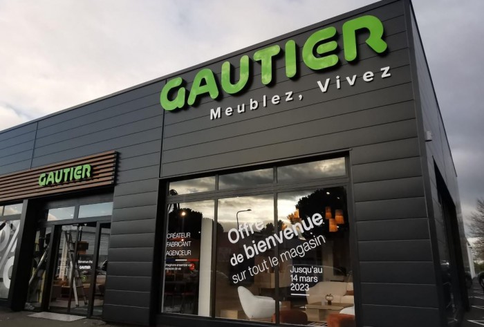 Un nouveau magasin à Orvault pour la franchise en ameublement Gautier