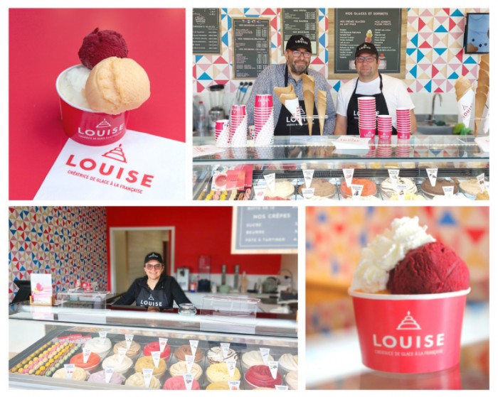 Double ouverture pour Louise Glaces