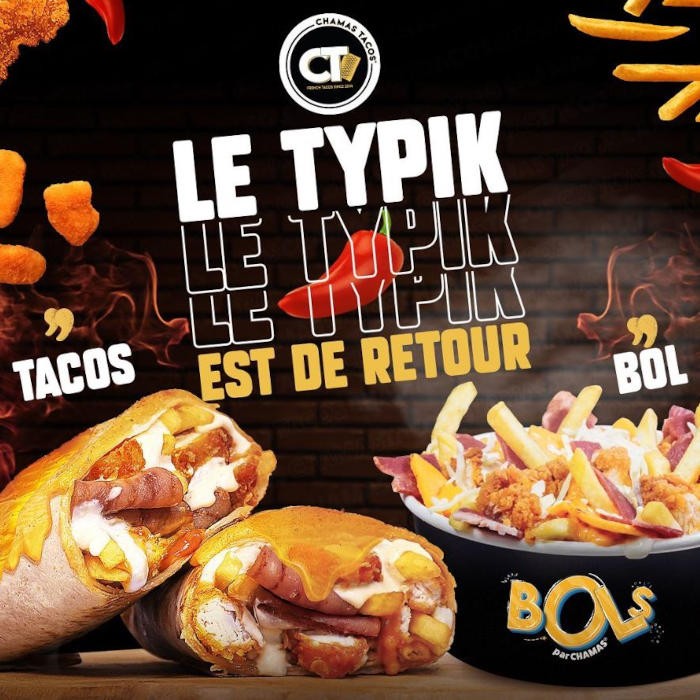 Chamas Tacos met le paquet sur la communication en mars et avril 2023