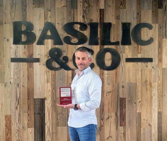 Basilic & Co primé "Meilleur nouveau concept" à B.R.A Chaînes 2023