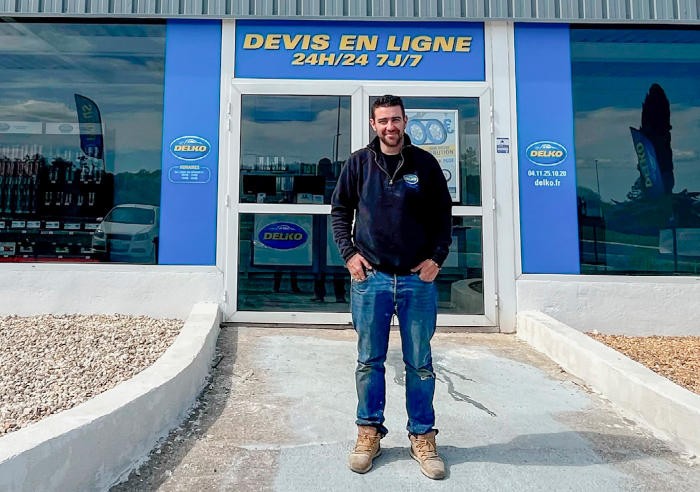 Un franchisé Delko ouvre un nouveau garage à Quissac, dans le Gard