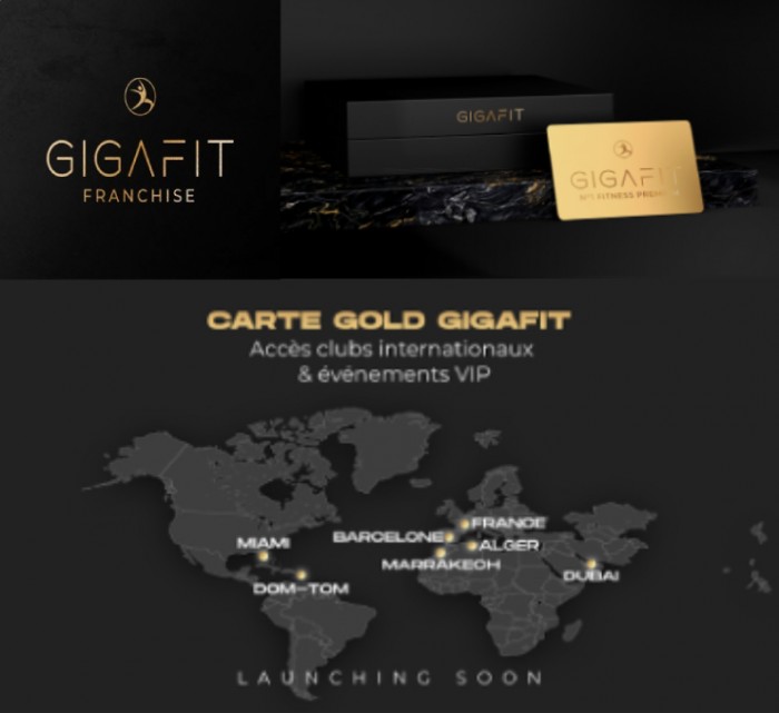 Gigafit lance sa nouvelle carte Gold