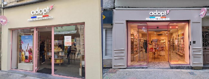 Deux nouvelles boutiques de parfums Adopt’ ouvrent à Moulins et Aurillac