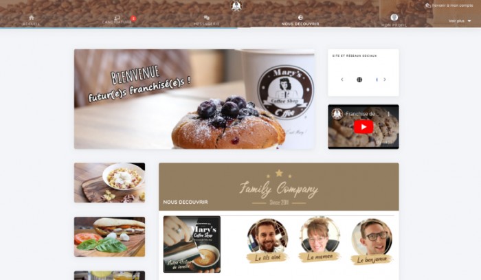 Mary's Coffee Shop dévoile sa nouvelle interface digitale