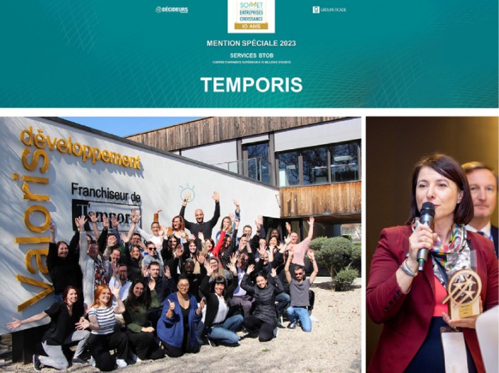 Temporis primée au Sommet des Entreprises de Croissance