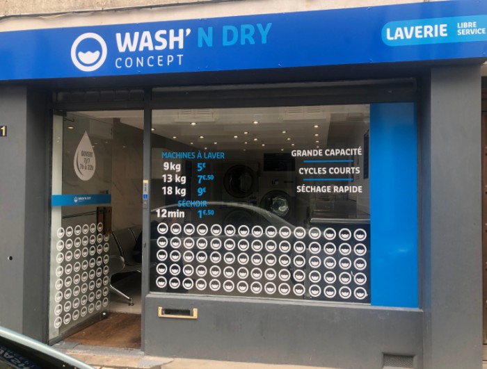 Nouvelle création Wash’n dry à DREUX