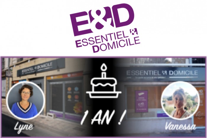 Premier anniversaire pour les agences Essentiel & Domicile de Bergerac et Peymeinade