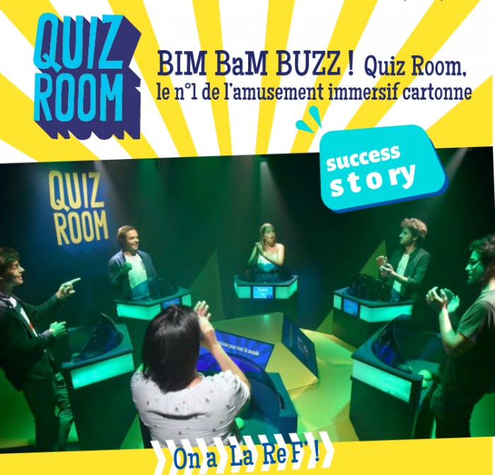 Quiz Room : Le divertissement immersif qui fait sensation