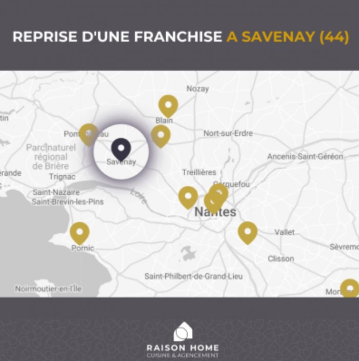 Opportunité de reprise d’une franchise Raison Home à Savenay en Loire-Atlantique