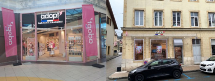 Adopt’ Parfums accentue sa présence territoriale avec l’ouverture de deux nouveaux points de vente