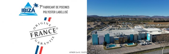 Piscines Ibiza décroche la certification "Origine France Garantie"