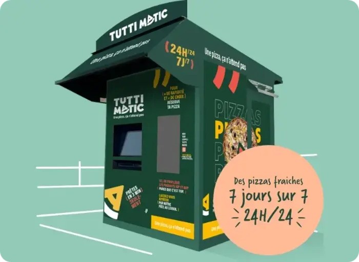 Tutti Pizza digitalise son offre avec l’appli Tutti Matic
